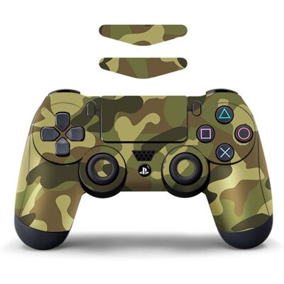 Sony PS4 / PS4 Slim Game Controller Irrotettava tarra - Naamiointi Sony PS4 / PS4 Slim Game Controller Irrotettava tarra - Naamiointi
