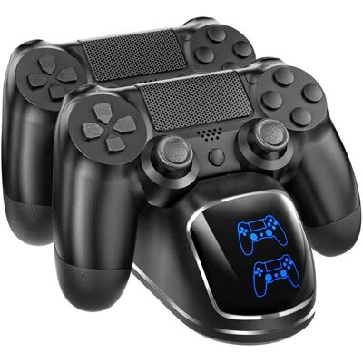 Latausasema PS4:lle - Laturi Ohjain / Playstation-ohjain Latausasema PS4:lle - Laturi Ohjain / Playstation-ohjain
