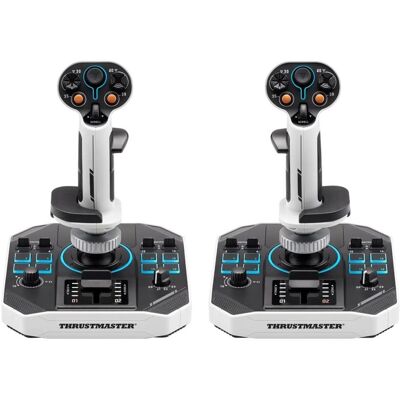 Thrustmaster Sol-R 2 HOSAS Space Sim Duo, Lentosauva, PC, Analoginen/Digitaalinen, Langallinen, USB, USB Type-C Thrustmaster Sol-R 2 HOSAS Space Sim Duo, Lentosauva, PC, Analoginen/Digitaalinen, Langallinen, USB, USB Type-C