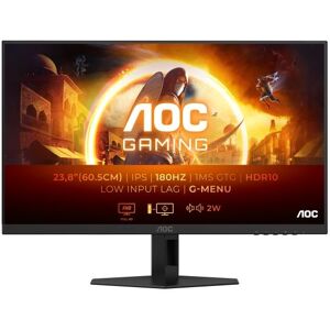 AOC 24G4XE, 60,5 cm (23.8"), 1920 x 1080 pikseliä, Full HD, LCD, 1 ms, musta, Harmaa AOC 24G4XE, 60,5 cm (23.8"), 1920 x 1080 pikseliä, Full HD, LCD, 1 ms, musta, Harmaa