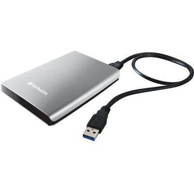 Verbatim Store 'n' Go Portable - Kiintolevy - 2 TB - ekstern (bærbar) - USB 3.0 - 5400 kierrosta minuutissa - sølv Verbatim Store 'n' Go Portable - Kiintolevy - 2 TB - ekstern (bærbar) - USB 3.0 - 5400 kierrosta minuutissa - sølv