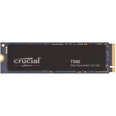 Crucial T500 - SSD - 1 TB - sisäinen - PCIe 4.0 (NVMe) Crucial T500 - SSD - 1 TB - sisäinen - PCIe 4.0 (NVMe)