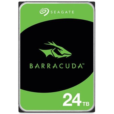 Seagate Barracuda Desktop 24TB HDD, 24 TB, 7200 RPM, 512 MB, 3.5", SATA Seagate Barracuda Desktop 24TB HDD, 24 TB, 7200 RPM, 512 MB, 3.5", SATA
