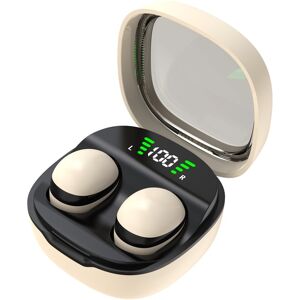 Langattomat kuulokkeet korvakuulokkeet HiFi-stereoäänellä Bluetooth - Sleep HD Bass Sound - Beige Langattomat kuulokkeet korvakuulokkeet HiFi-stereoäänellä Bluetooth - Sleep HD Bass Sound - Beige