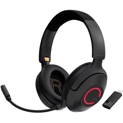 Creative Zen Hybrid SXFI - Headset - fullstorlek - Bluetooth - aktiv brusradering - svart Creative Zen Hybrid SXFI - Headset - fullstorlek - Bluetooth - aktiv brusradering - svart