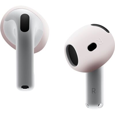AirPods 4:lle liukumaton silikonikotelo, korvasuojat, nappikuulokkeet - Vaaleanpunainen AirPods 4:lle liukumaton silikonikotelo, korvasuojat, nappikuulokkeet - Vaaleanpunainen