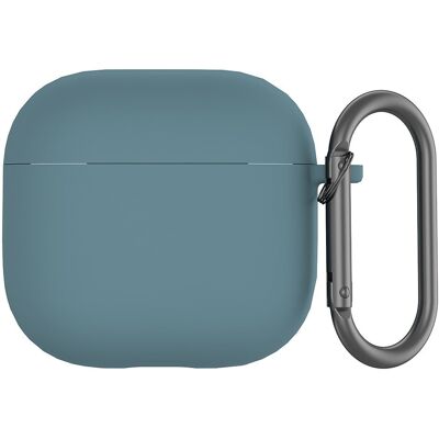 AirPods 4 Kotelo Silikoni Langattomat kuulokkeet Suojaava kansi karabiinilla - Keskiyön Vihreä AirPods 4 Kotelo Silikoni Langattomat kuulokkeet Suojaava kansi karabiinilla - Keskiyön Vihreä