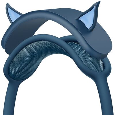 AirPods Max Silikoni Headband Cover Elf Ear Design kuulokkeet tarvikkeet - Sininen AirPods Max Silikoni Headband Cover Elf Ear Design kuulokkeet tarvikkeet - Sininen