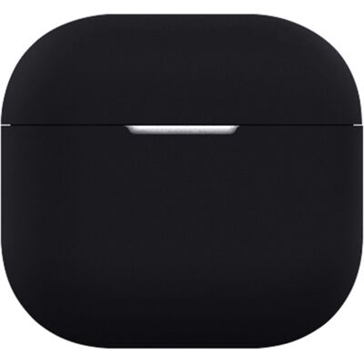 AirPods 4 Silikoni Kotelo Bluetooth-kuulokkeet Anti-Scratch Suojaava kansi - Musta AirPods 4 Silikoni Kotelo Bluetooth-kuulokkeet Anti-Scratch Suojaava kansi - Musta