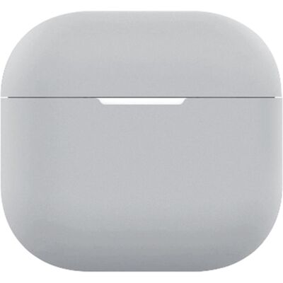 AirPods 4 Silikoni Kotelo Bluetooth-kuulokkeet Anti-Scratch Suojaava kansi - Vaalean Harmaa AirPods 4 Silikoni Kotelo Bluetooth-kuulokkeet Anti-Scratch Suojaava kansi - Vaalean Harmaa