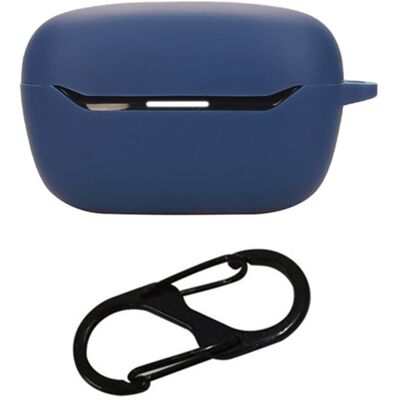 JBL Endurance Race 2 Case Anti Lost Buckle Bluetooth-kuulokkeet silikoni suojakotelo - Tummansininen JBL Endurance Race 2 Case Anti Lost Buckle Bluetooth-kuulokkeet silikoni suojakotelo - Tummansininen