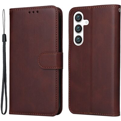 SKALO Samsung S24 PU-nahkainen Lompakkokotelo SKALO Samsung S24 PU-nahkainen Lompakkokotelo