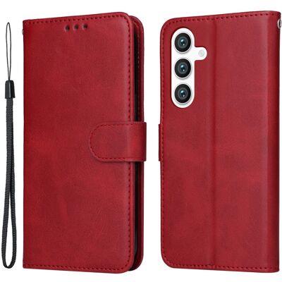 SKALO Samsung S24 PU-nahkainen Lompakkokotelo SKALO Samsung S24 PU-nahkainen Lompakkokotelo