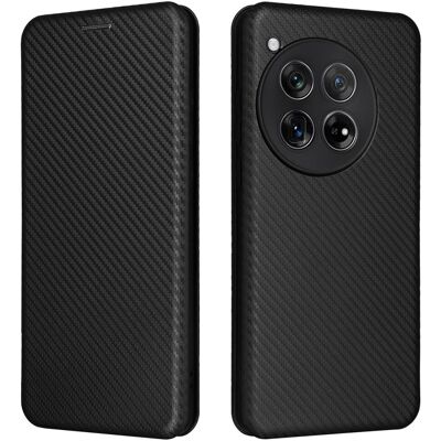 SKALO OnePlus 12 5G Lompakkokotelo - Musta SKALO OnePlus 12 5G Lompakkokotelo - Musta