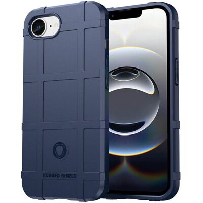 Rugged Shield kuori Apple iPhone 16e - Sininen Rugged Shield kuori Apple iPhone 16e - Sininen