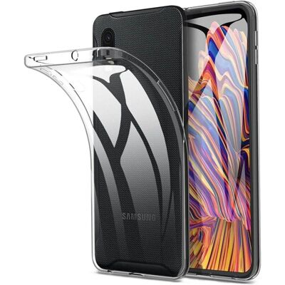 Silikonikotelo läpinäkyvä Samsung Galaxy Xcover Pro Silikonikotelo läpinäkyvä Samsung Galaxy Xcover Pro