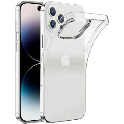 Silikonikotelo läpinäkyvä Apple iPhone 14 Pro Max Silikonikotelo läpinäkyvä Apple iPhone 14 Pro Max