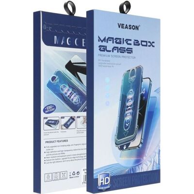 Apple VMAX 6D Pro Veason Helppo asentaa karkaistu lasi - Iphone 14 Pro:lle musta musta Apple VMAX 6D Pro Veason Helppo asentaa karkaistu lasi - Iphone 14 Pro:lle musta musta