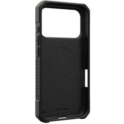 Urban Armor Gear Monarch Pro, Suojus, Apple, iPhone 17 Pro, 16 cm (6.3"), musta, Hiili Urban Armor Gear Monarch Pro, Suojus, Apple, iPhone 17 Pro, 16 cm (6.3"), musta, Hiili