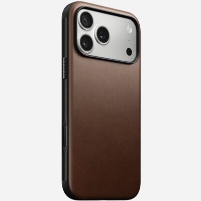 Nomad Modern Leather Case, Suojus, Apple, iPhone 17 Pro Max, 17,5 cm (6.9"), Ruskea Nomad Modern Leather Case, Suojus, Apple, iPhone 17 Pro Max, 17,5 cm (6.9"), Ruskea