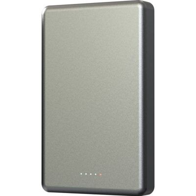Denver PQCW-10010 trådlös powerbank 10000 mAh Fast Charge, litium USB-C®, svart, statusindikering Denver PQCW-10010 trådlös powerbank 10000 mAh Fast Charge, litium USB-C®, svart, statusindikering