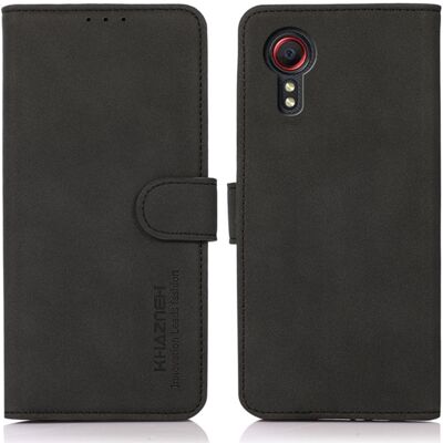 KHAZNEH Lompakko kotelo Samsung Galaxy Xcover 7 - Musta KHAZNEH Lompakko kotelo Samsung Galaxy Xcover 7 - Musta