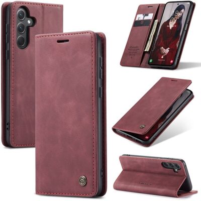 CASEME Retro Lompakkokotelo Samsung Galaxy A56 CASEME Retro Lompakkokotelo Samsung Galaxy A56