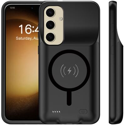Samsung Galaxy S25 latauskotelolle Shell 10000mAh akkuyhteensopiva MagSafe Samsung Galaxy S25 latauskotelolle Shell 10000mAh akkuyhteensopiva MagSafe