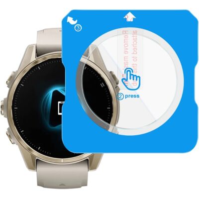 IMAK Garmin Fenix 8 43mm Karkaistua Lasi Näytönsuoja Asennustyökalulla IMAK Garmin Fenix 8 43mm Karkaistua Lasi Näytönsuoja Asennustyökalulla