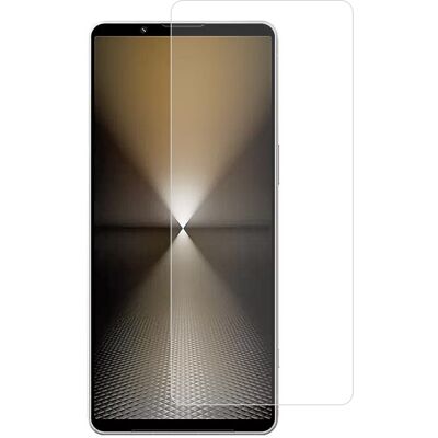 AMORUS Sony Xperia 1 VII näytönsuoja 2.5D kaareva reuna 9H alumiini-piilasilikaattilasi AMORUS Sony Xperia 1 VII näytönsuoja 2.5D kaareva reuna 9H alumiini-piilasilikaattilasi