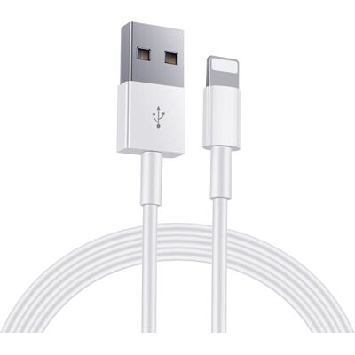 Apple 1 m yhteensopiva Lightning-kaapelin lataus- ja lähetyksen kanssa Apple 1 m yhteensopiva Lightning-kaapelin lataus- ja lähetyksen kanssa