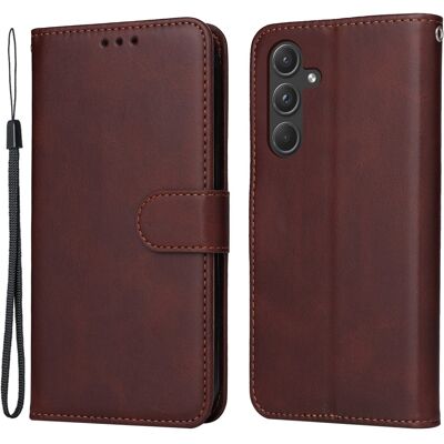 SKALO Samsung A55 5G PU-nahkainen Lompakkokotelo SKALO Samsung A55 5G PU-nahkainen Lompakkokotelo