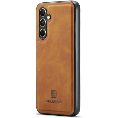 DG MING Samsung S25 Premium PU-nahka Hybrid Suojakuori - Ruskea DG MING Samsung S25 Premium PU-nahka Hybrid Suojakuori - Ruskea