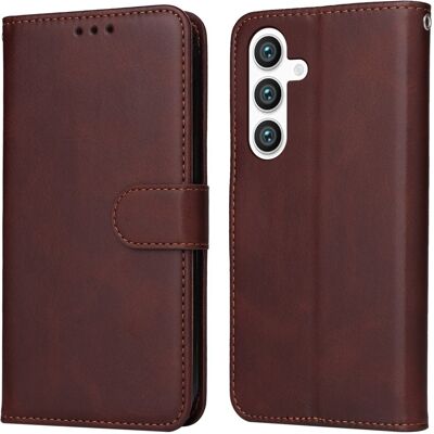 SKALO Samsung S25 PU-nahka Lompakkokotelo SKALO Samsung S25 PU-nahka Lompakkokotelo