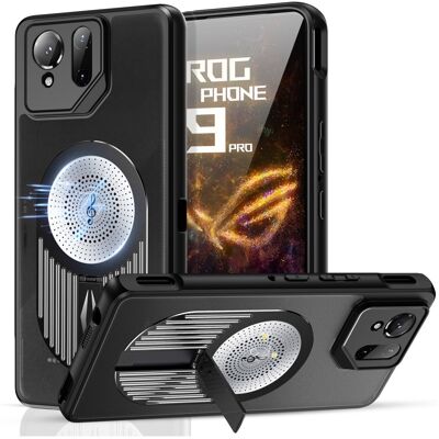SKALO Asus ROG Phone 9 Pro 5G Graphene Heat Dissipation Suojakuori - Musta SKALO Asus ROG Phone 9 Pro 5G Graphene Heat Dissipation Suojakuori - Musta