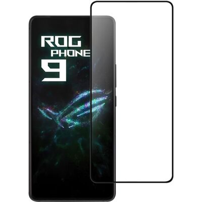 2-KPL SKALO Asus ROG Phone 9 Pro 5G Koko Näytön Karkaistu Lasi - Musta 2-KPL SKALO Asus ROG Phone 9 Pro 5G Koko Näytön Karkaistu Lasi - Musta