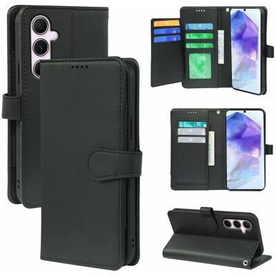 SKALO Samsung A26 5G 9-LOKERIKKOA Lompakkokotelo - Musta SKALO Samsung A26 5G 9-LOKERIKKOA Lompakkokotelo - Musta
