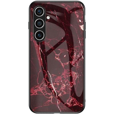 SKALO Samsung A36 5G Marmori Karkaistu Lasi TPU Suojakuori - #4 SKALO Samsung A36 5G Marmori Karkaistu Lasi TPU Suojakuori - #4