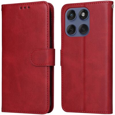 SKALO Motorola Edge 60 PU-nahka Lompakkokotelo SKALO Motorola Edge 60 PU-nahka Lompakkokotelo