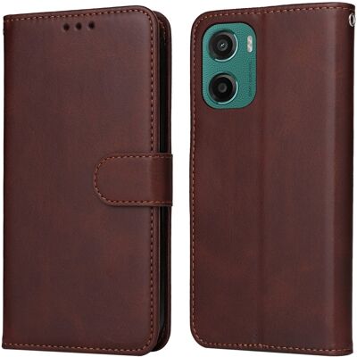 SKALO Motorola Moto G05 PU-nahka Lompakkokotelo SKALO Motorola Moto G05 PU-nahka Lompakkokotelo