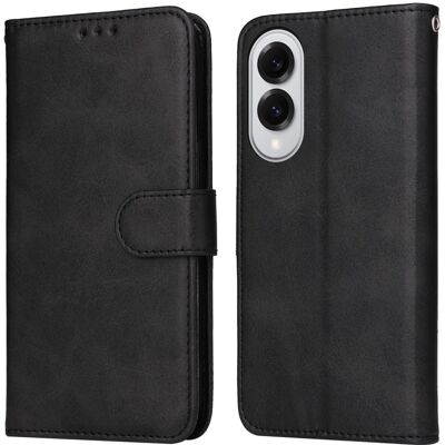 SKALO Samsung S25 Edge PU-nahka Lompakkokotelo SKALO Samsung S25 Edge PU-nahka Lompakkokotelo
