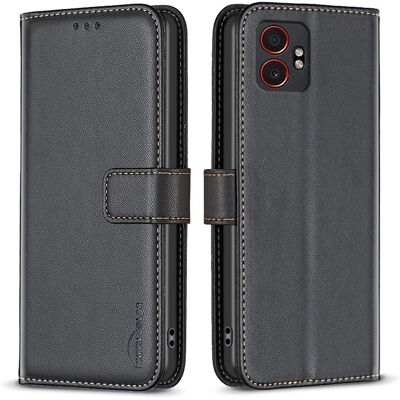 SKALO Samsung XCover7 Pro BINFEN COLOR BF17 Lompakkokotelo - Musta SKALO Samsung XCover7 Pro BINFEN COLOR BF17 Lompakkokotelo - Musta
