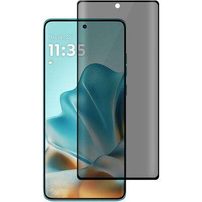 SKALO Motorola Edge 60 Yksityisyydensuojaus Näytönsuoja karkaistu lasi - Musta SKALO Motorola Edge 60 Yksityisyydensuojaus Näytönsuoja karkaistu lasi - Musta