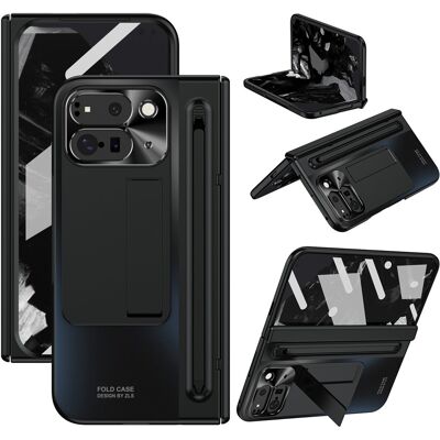 SKALO Google Pixel 10 Pro Fold Karkaistu Lasi Stylus-kynä Suojakuori - Musta SKALO Google Pixel 10 Pro Fold Karkaistu Lasi Stylus-kynä Suojakuori - Musta