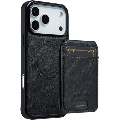 Apple SKALO iPhone 17 Pro LC.IMEEKE L3 Suojakuori - Musta Apple SKALO iPhone 17 Pro LC.IMEEKE L3 Suojakuori - Musta