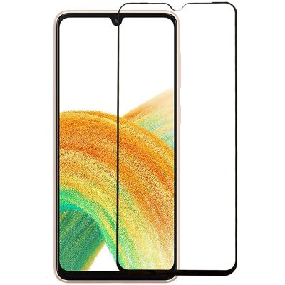 SKALO Samsung A34 5G Koko Näytön Karkaistu Lasi SKALO Samsung A34 5G Koko Näytön Karkaistu Lasi