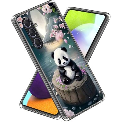 Vibe Samsung Galaxy A55 -kansi - Panda Vibe Samsung Galaxy A55 -kansi - Panda