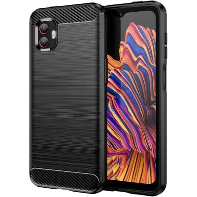Rio Carbon Flex Suojakotelo Samsung Galaxy Xcover 6 Pro / Xcover 2 Pro - Musta Rio Carbon Flex Suojakotelo Samsung Galaxy Xcover 6 Pro / Xcover 2 Pro - Musta
