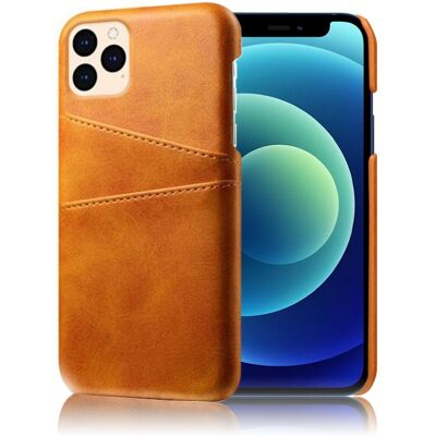 Apple Dual Card iPhone 12 Mini kotelot - Ruskea Apple Dual Card iPhone 12 Mini kotelot - Ruskea
