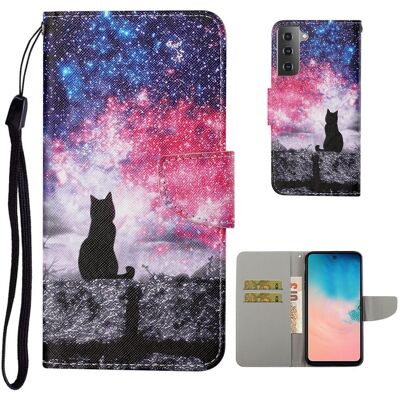 Wonderland Samsung Galaxy S21 Flip Case - Kissa Wonderland Samsung Galaxy S21 Flip Case - Kissa